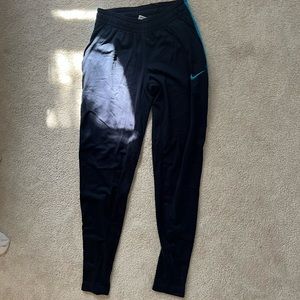 Nike dri fit navy joggers size xs